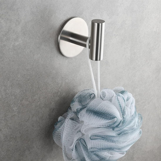 crochet mural inox eponge douche