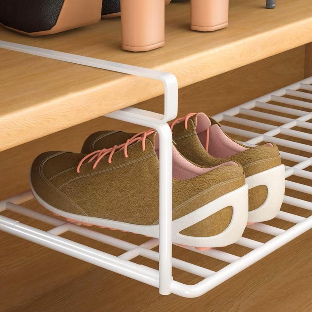 Étagère à Chaussures - ShoeHook™ - Blanc - TIDOMY