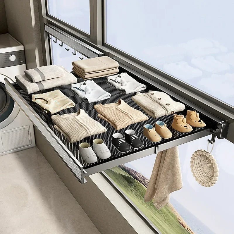 Étagère de Rangement - BathroomStorageShelf™ - Gris - TIDOMY