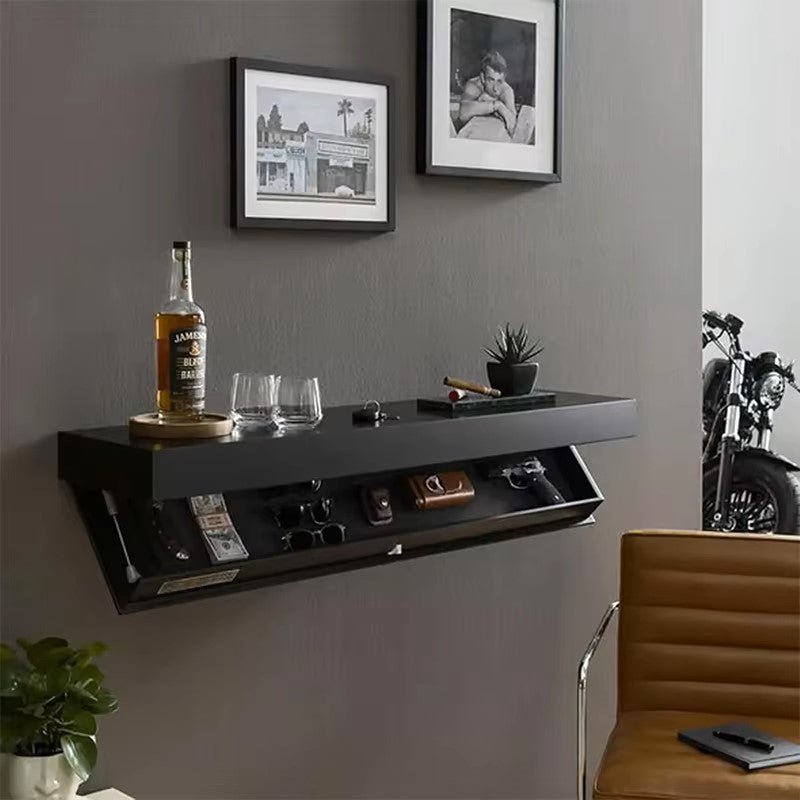 Étagère Murale - MagicShelf™ - Noir Mat - TIDOMY