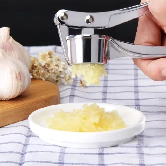 presse ail acier inoxydable ail haché frais cuisine