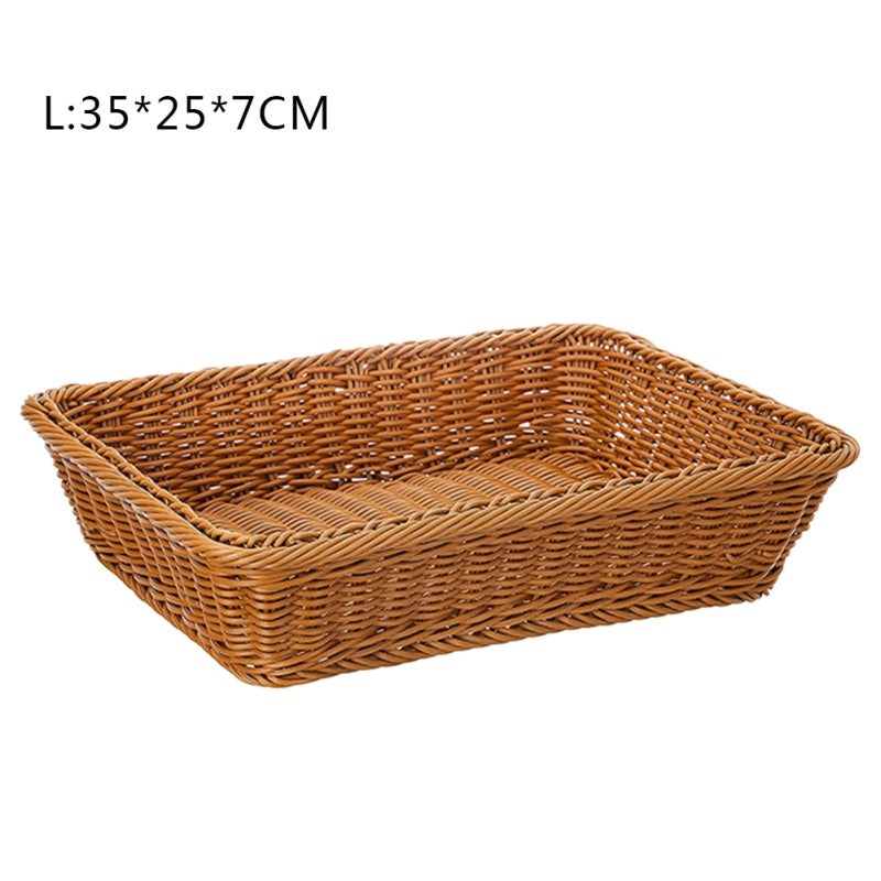 Panier rangement en osier - Wicker storage basket™