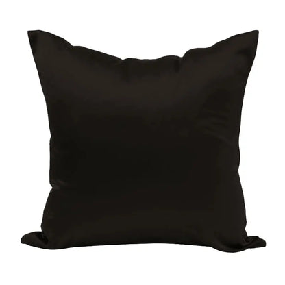 Housse de coussin noir