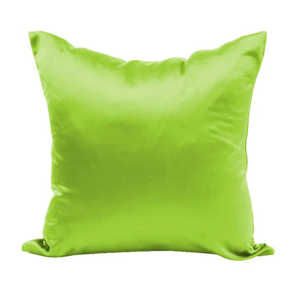 Housse de coussin vert