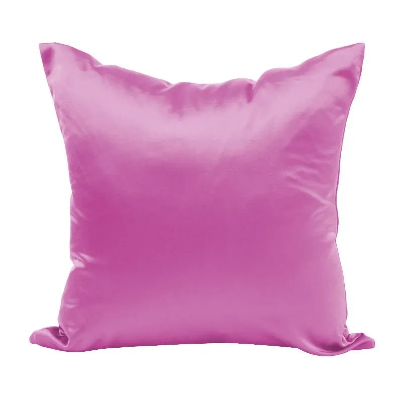 Housse de coussin violet clair