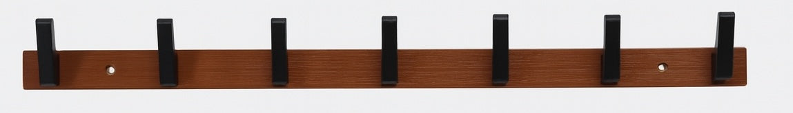 Porte manteau sept crochets noir