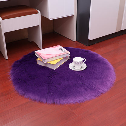 Tapis descente de lit violet