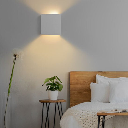 applique murale blanche chambre moderne
