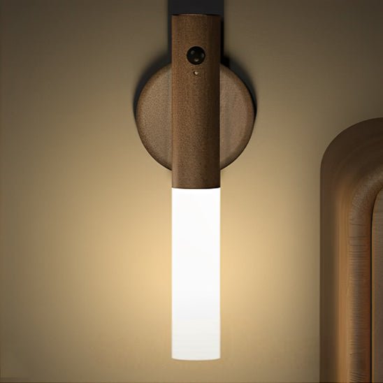 applique murale chambre led bois lumiere chaude