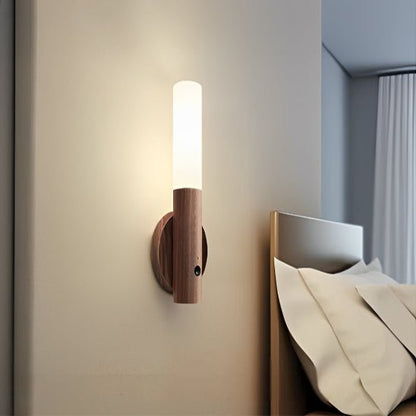 applique murale chambre led bois metal chambre