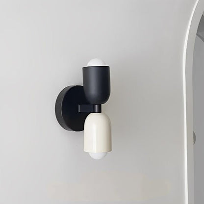 applique murale chambre noire blanche design moderne