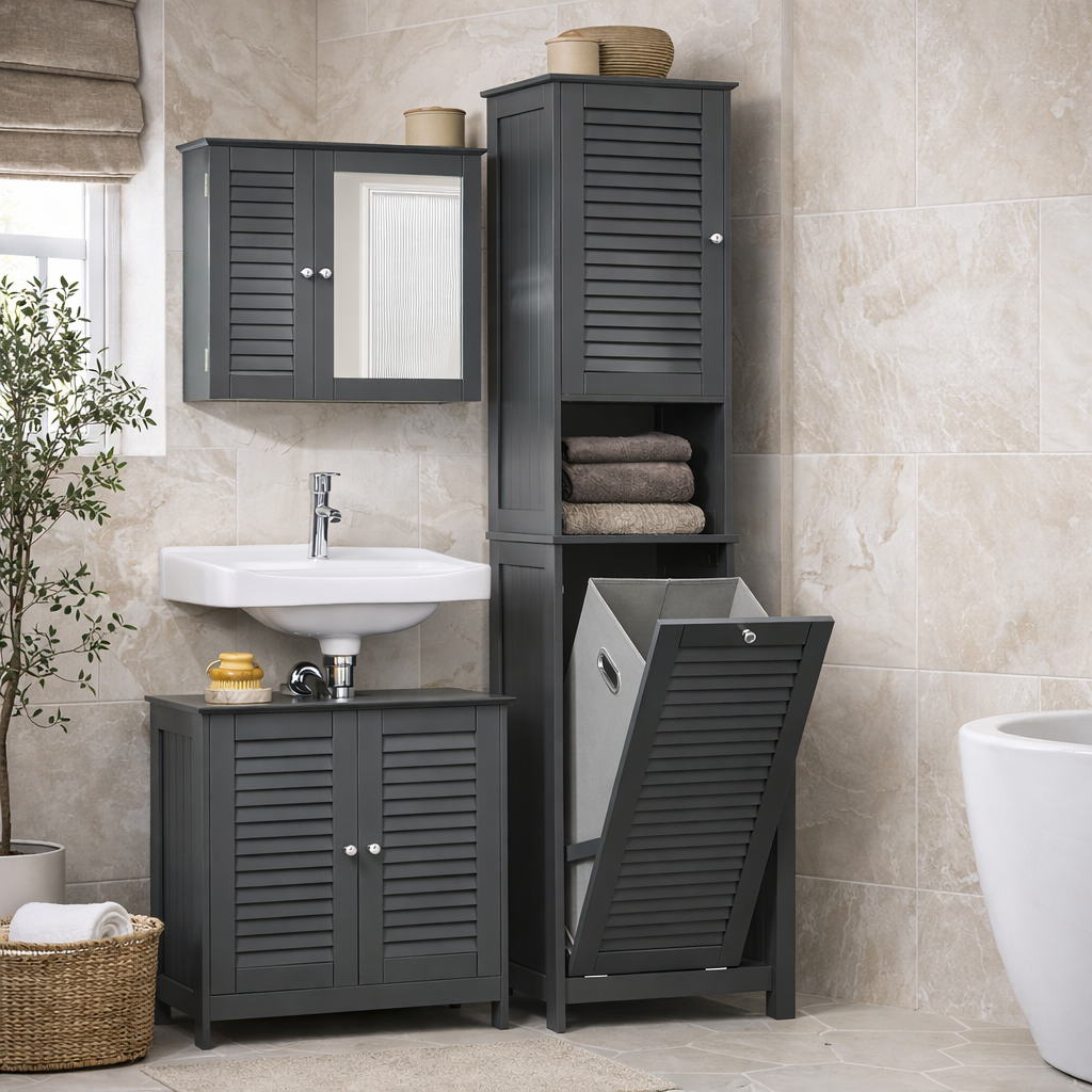 armoire salle de bain avec rangement multifonction