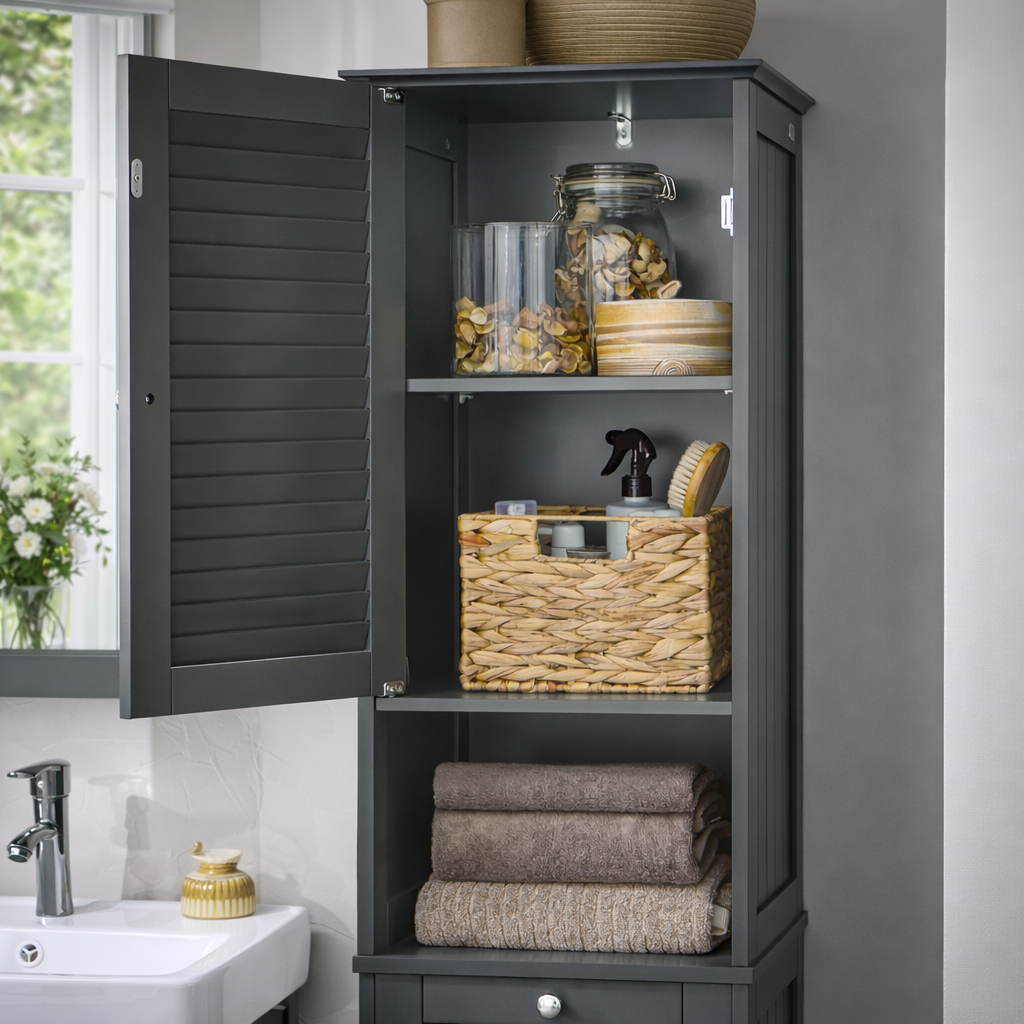 armoire salle de bain design contemporain