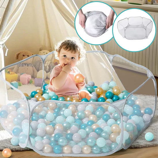 bebe piscine a balles pliable