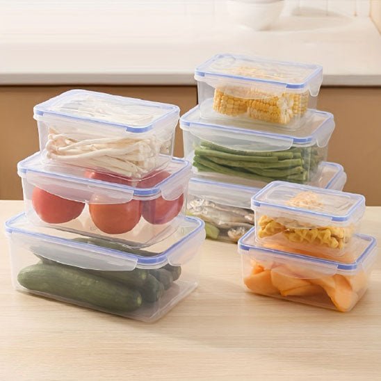 boites de conservation alimentaire plastique hermetique rangement frigo