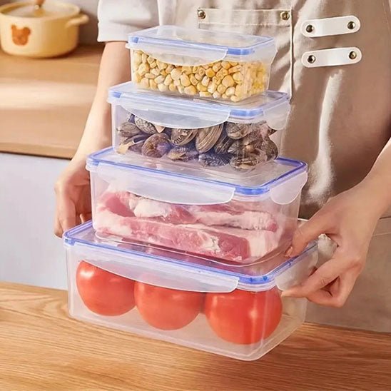 boites de rangement alimentaire plastique hermetique rangement frigo