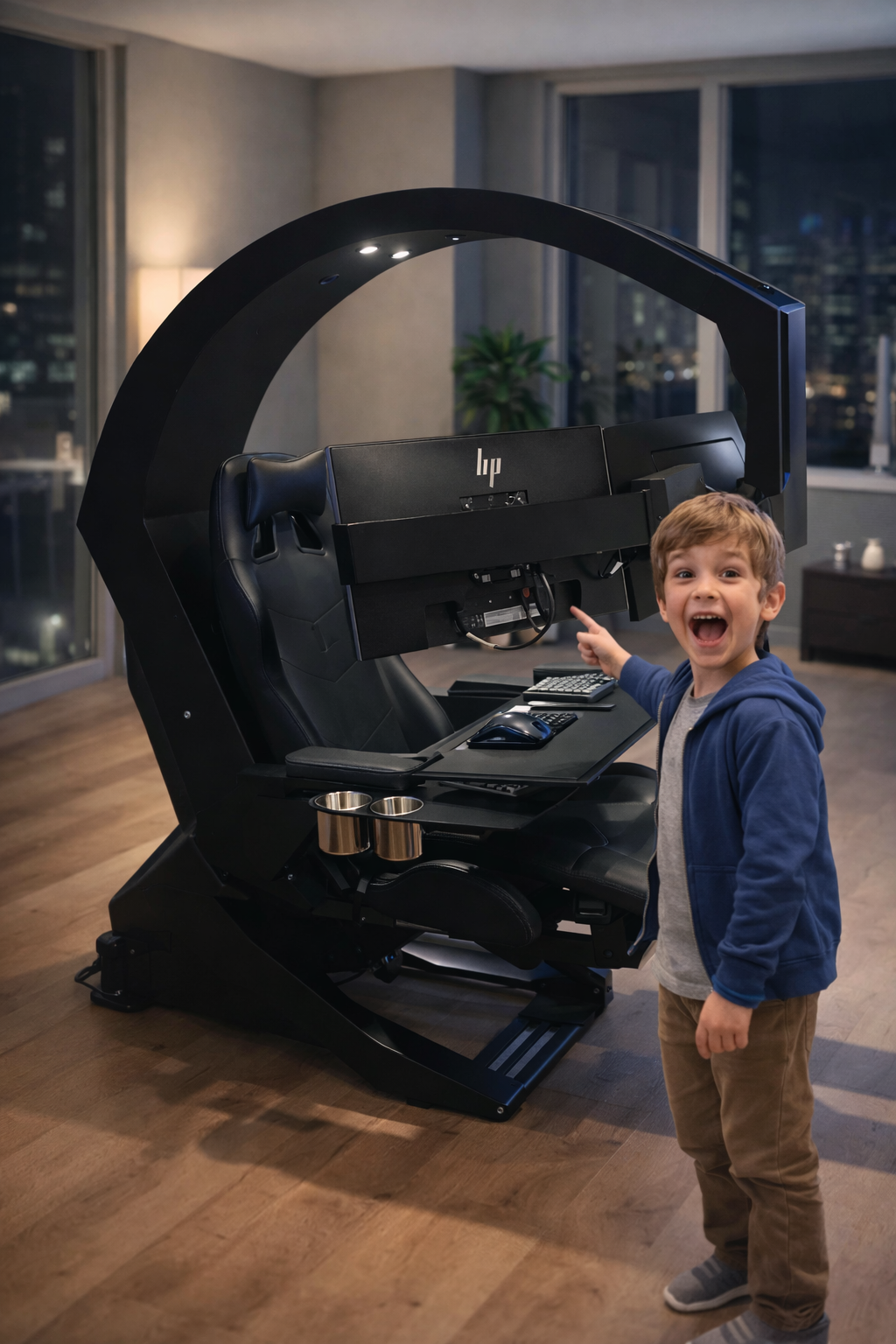 bureau ordinateur gamingcockpit pour joueurs exigeants