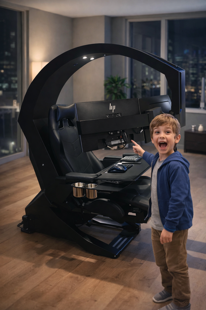 bureau ordinateur gamingcockpit pour joueurs exigeants