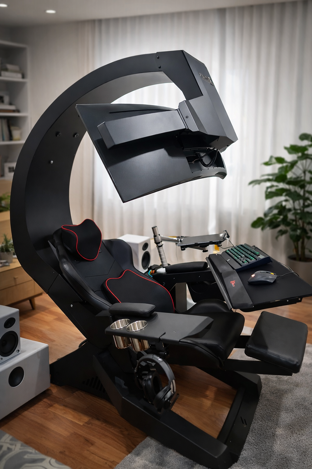 bureau ordinateur gamingcockpit pour setup gaming