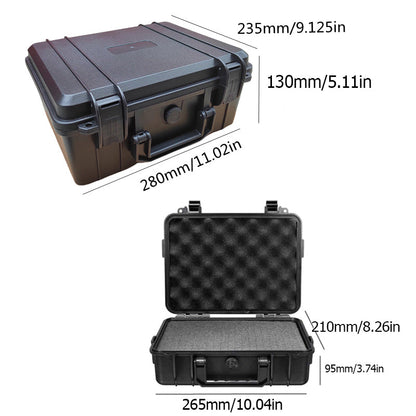 caisse  outils valise rigide noire mousse protection dimensions