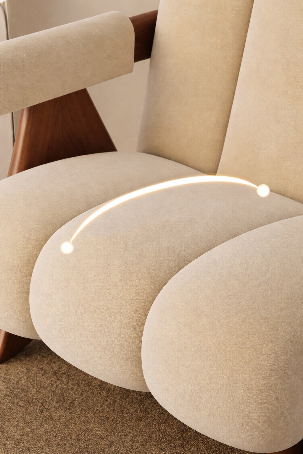 chaise de salon mobilier design 