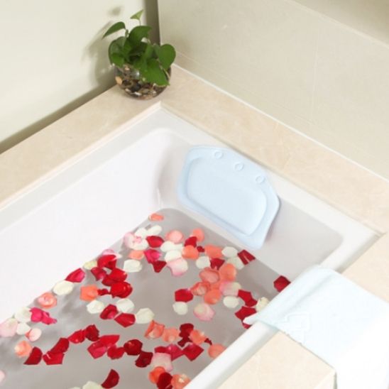 coussin de bain confort relaxation petales