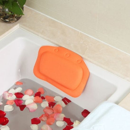 coussin de bain relaxant baignoire avec petales