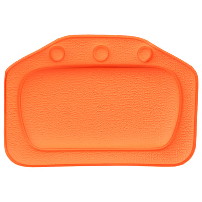 coussin de bain relaxant baignoire orange