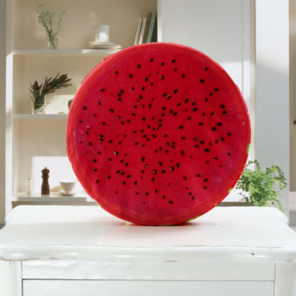 coussin rond fruit du dragon