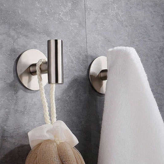 crochet mural inox serviette accessoire bain