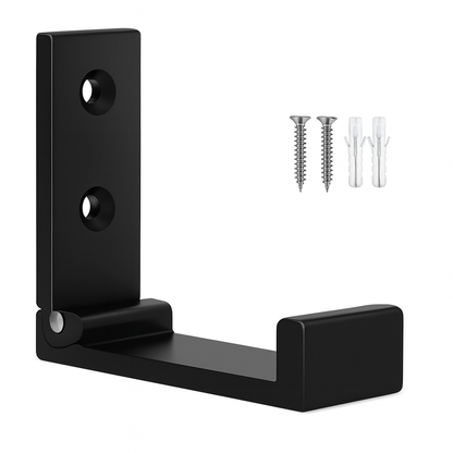 crochet mural metal noir unite