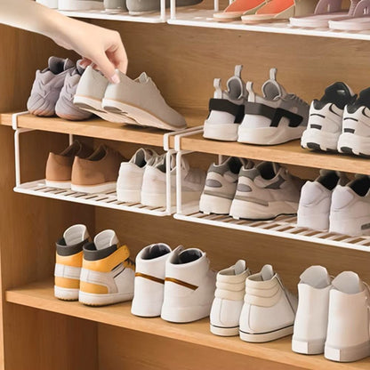 Étagère à Chaussures - ShoeHook™ - Blanc - TIDOMY