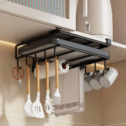 etagere cuisine mural rangement ustensiles tasses serviettes