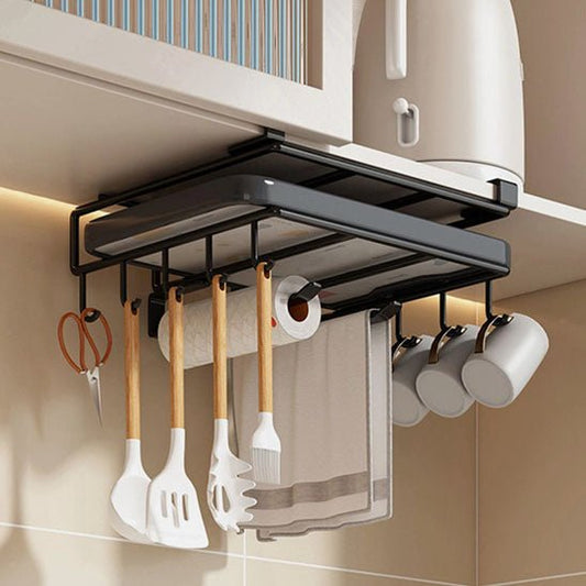 etagere cuisine mural rangement ustensiles tasses serviettes