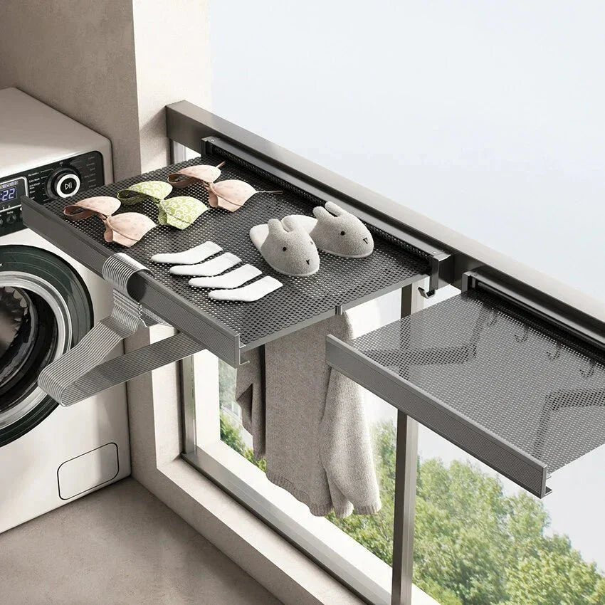 Étagère de Rangement - BathroomStorageShelf™ - Gris - TIDOMY