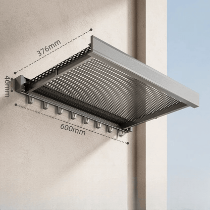 Étagère de Rangement - BathroomStorageShelf™ - Gris - TIDOMY