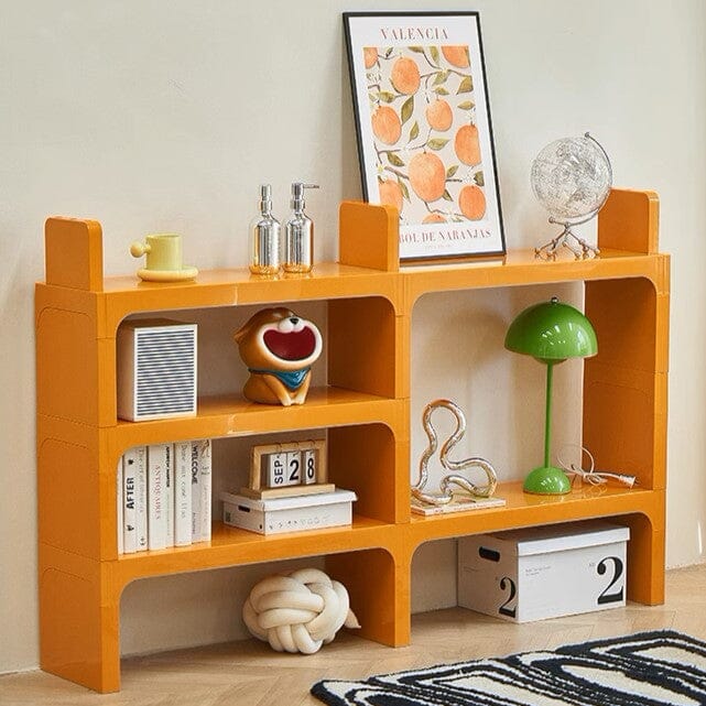 etagere modulable shelfcraft orange 350033
