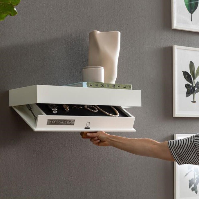 Étagère Murale - MagicShelf™ - Blanc Mat - TIDOMY