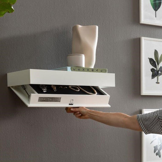 Étagère Murale - MagicShelf™ - Blanc Mat - TIDOMY