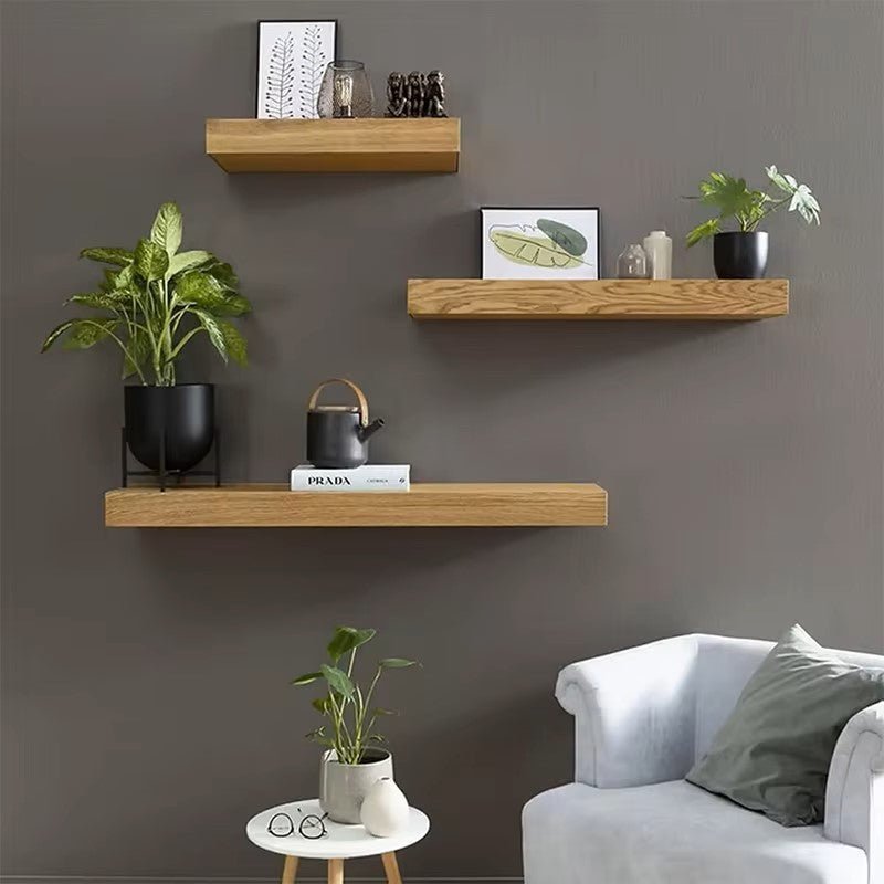 Étagère Murale - MagicShelf™ - Bois Naturel - TIDOMY