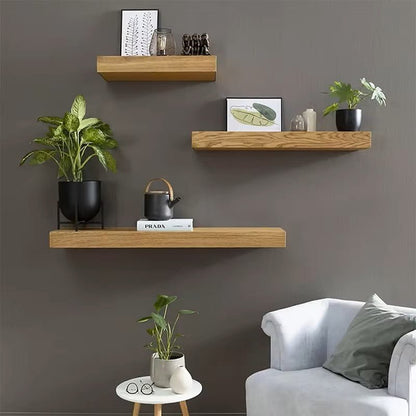 Étagère Murale - MagicShelf™ - Bois Naturel - TIDOMY