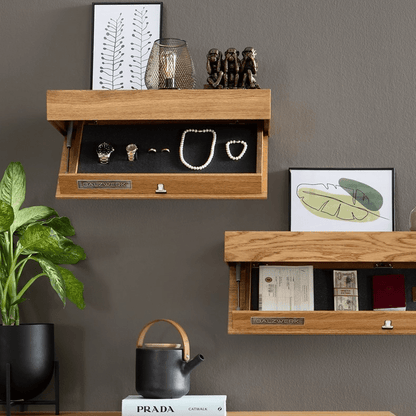 Étagère Murale - MagicShelf™ - Bois Naturel - TIDOMY