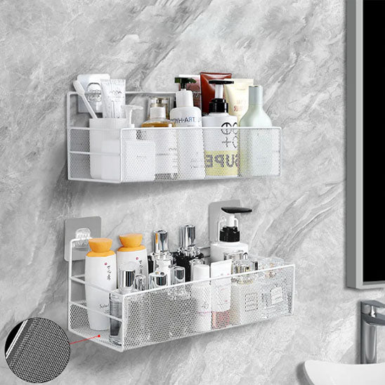 etagere salle de bain blanche rangement produits
