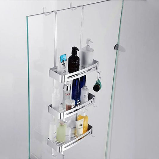 etagere suspendue douche trois niveaux