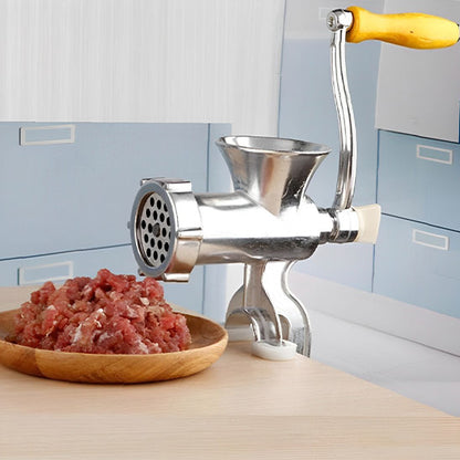 hachoir a viande cuisine mecanique manche jaune