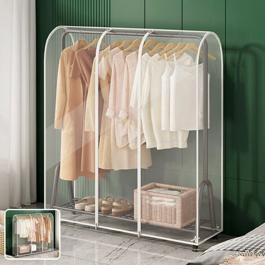 housse pour vetement penderie transparente rangements