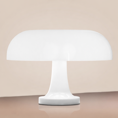 lampe champignon blanche minimaliste pour chambre moderne