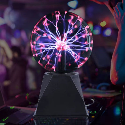 lampe plasma effet electrique boule lumineuse