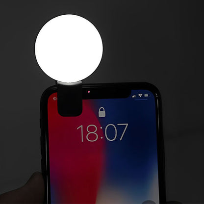 mini anneau lumineux clip usb