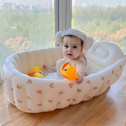 mini piscine bebe baignoire gonflable